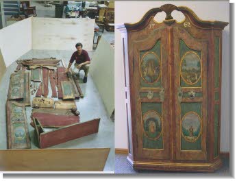 Furniture refinishing and antique restoration is a very satisfying experience 
